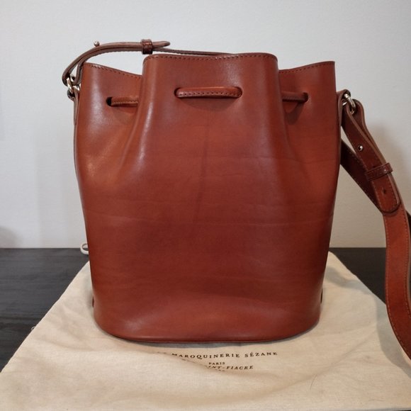Sezane Farrow Bag in Heritage Camel - Picture 2 of 6